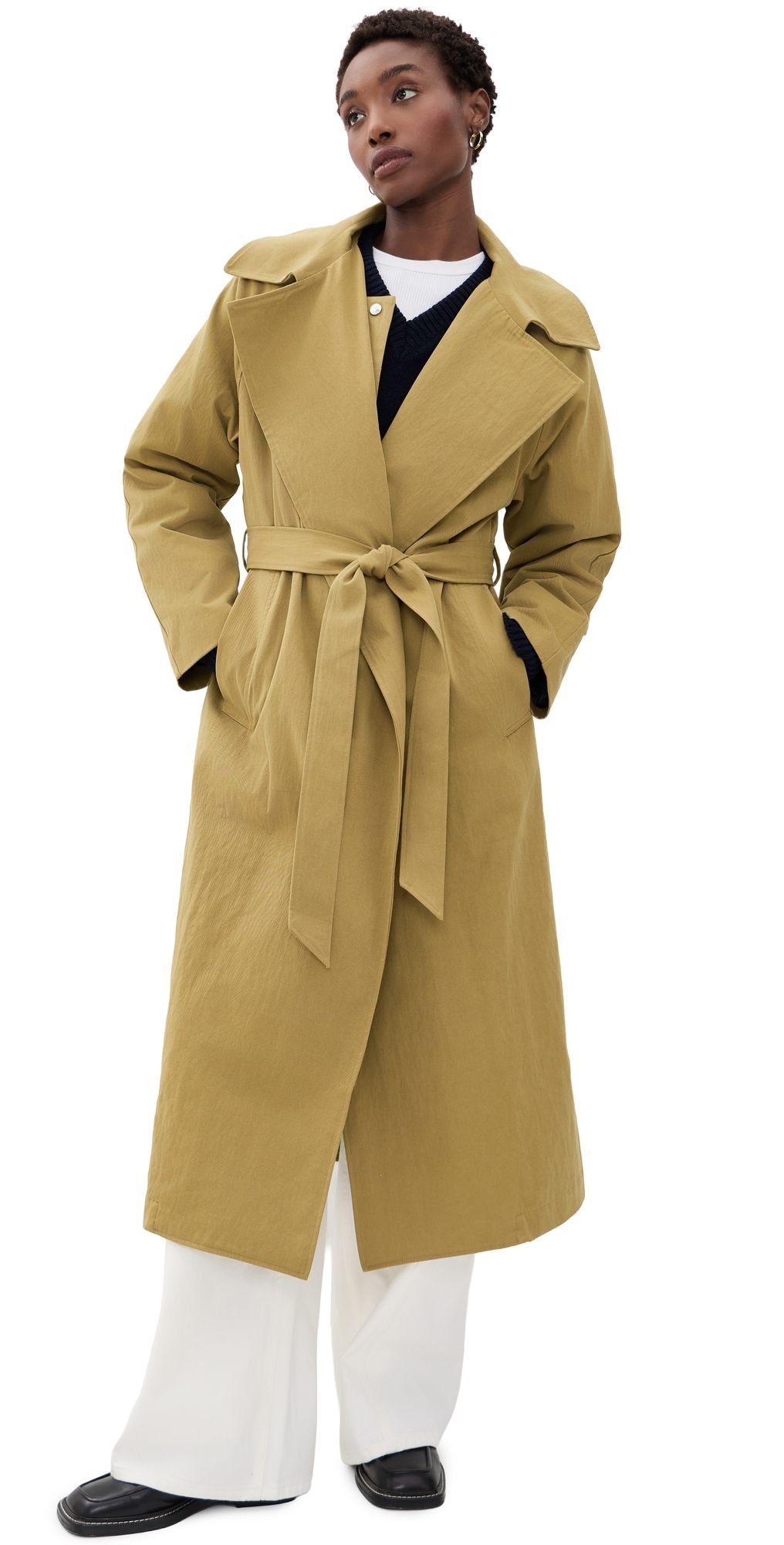 ROUCHA Calder Trench Tan M