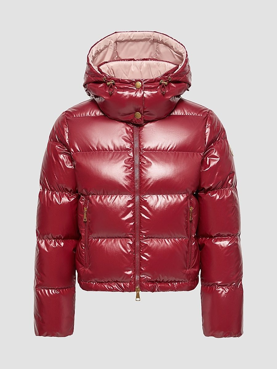 Women's Niveole Puffer Jacket - Ruby Red - Size XL