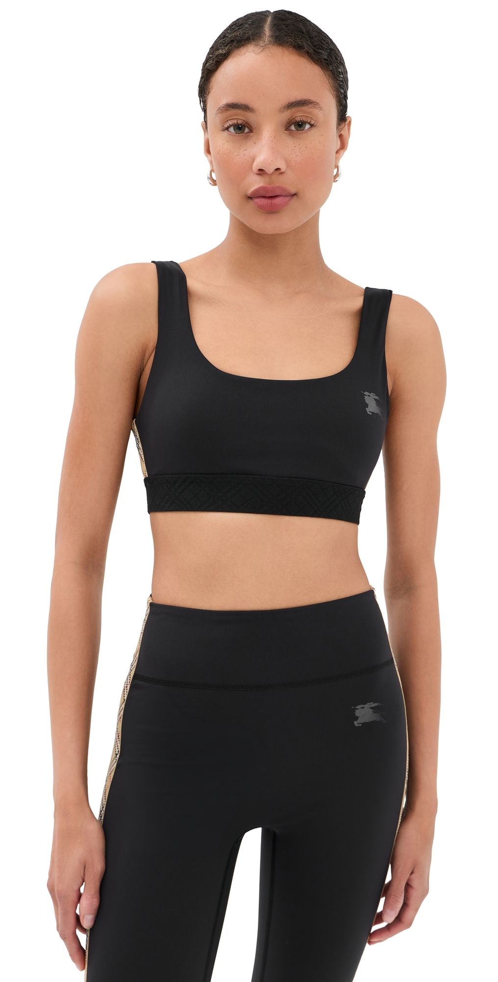 Burberry Alana Sports Bra Black M