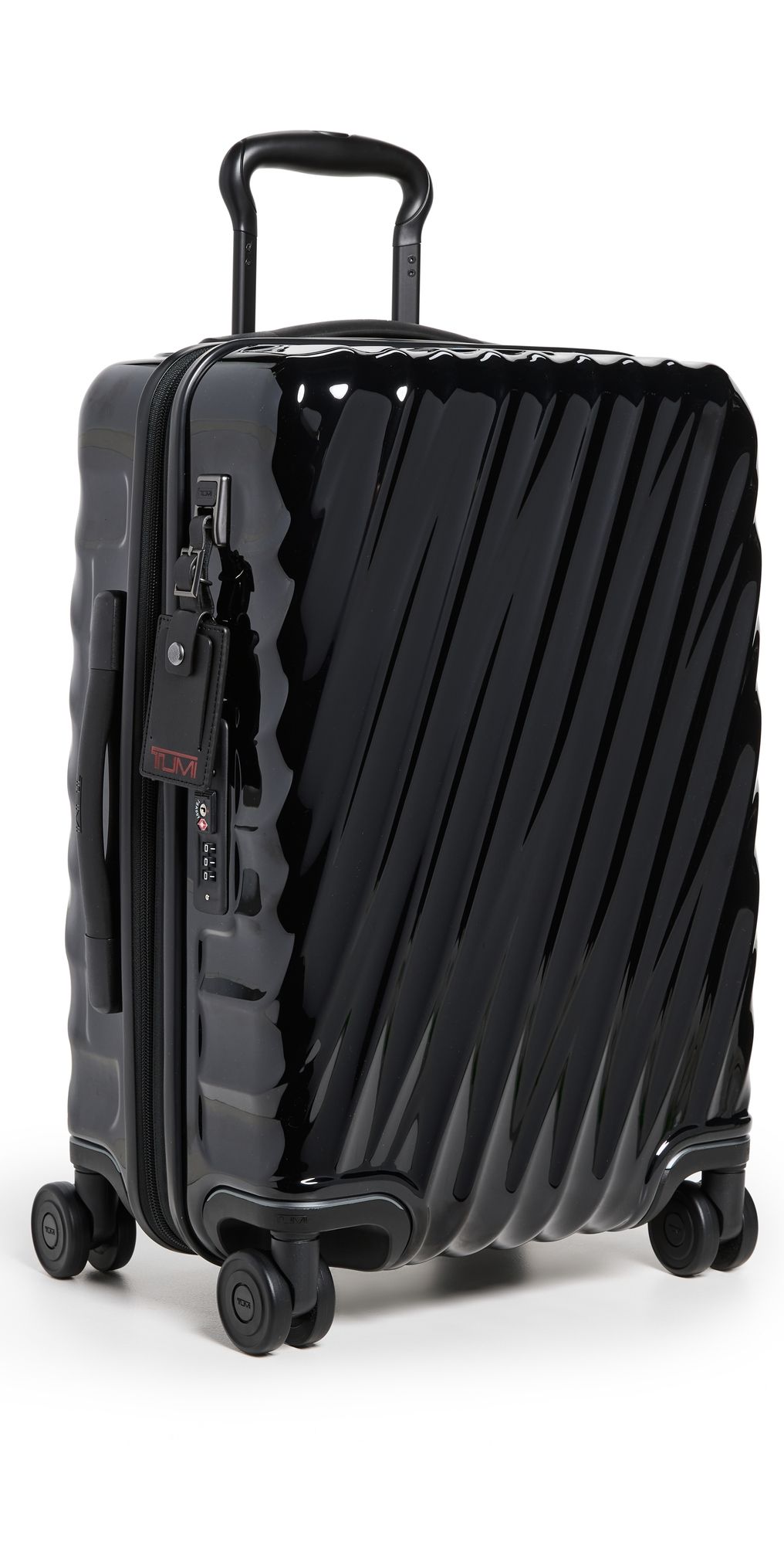 TUMI 19 Degree International Expandable 4 Wheel Carry On Suitcase Black One Size