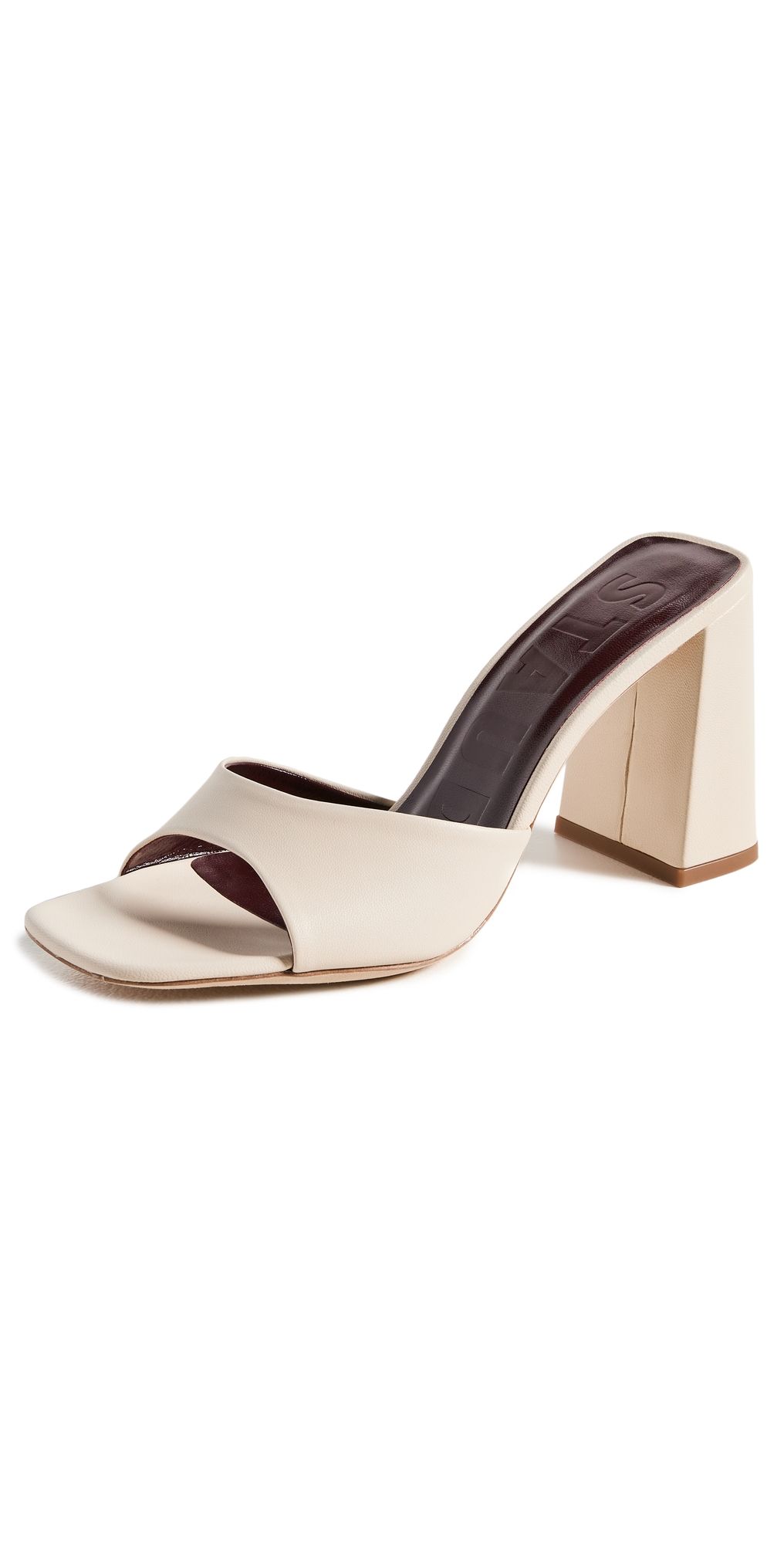 STAUD Sloane Heels Cream 37.5