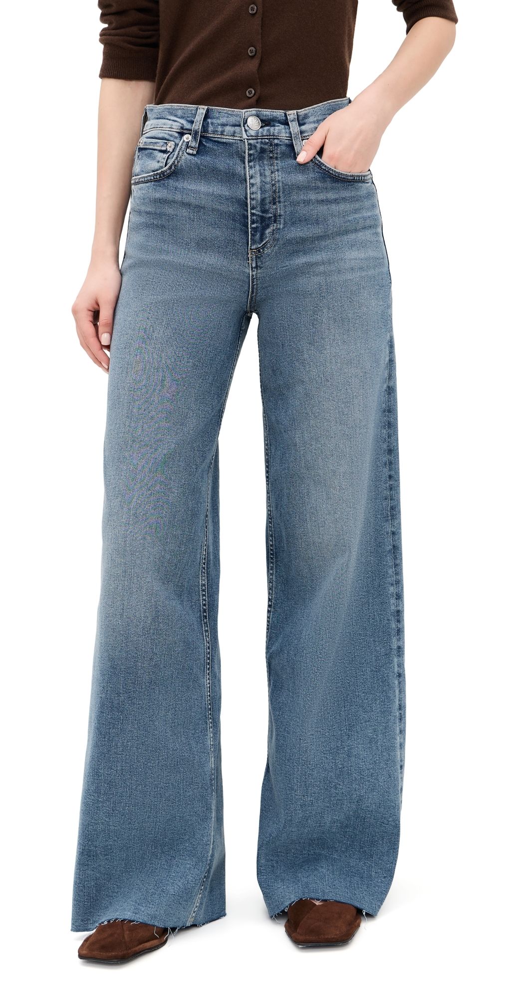 rag & bone Flexi Sofie Wide Jeans MACK 30