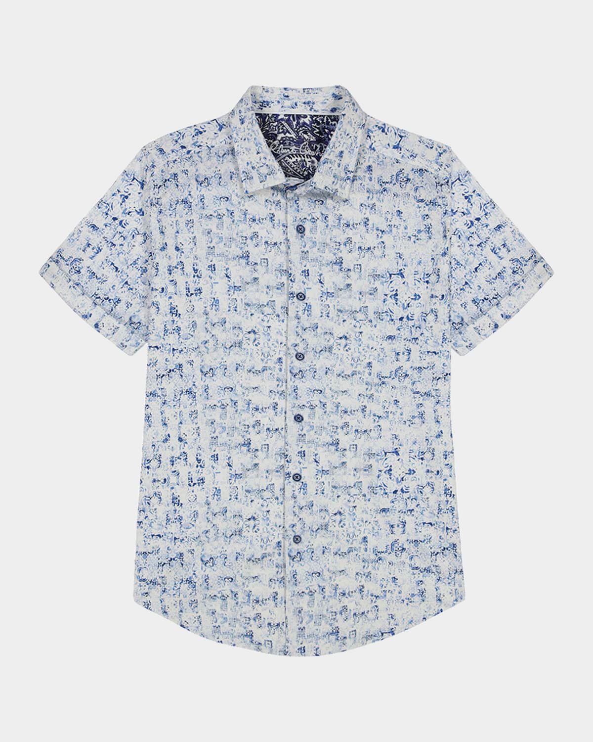 Men & apos;s Makemo Short-Sleeve Shirt