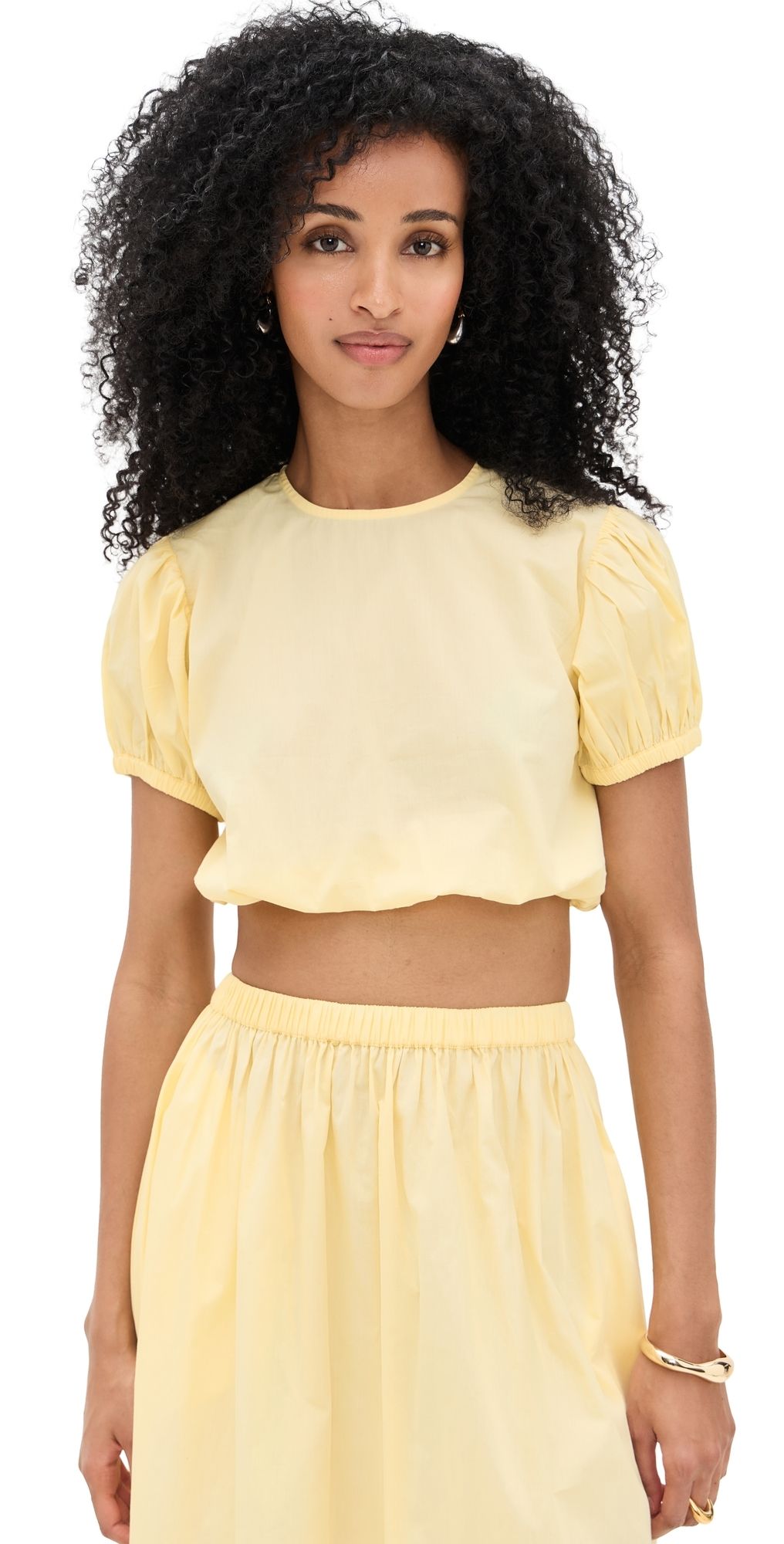 Playa Lucila Crew Top Butter Yellow L