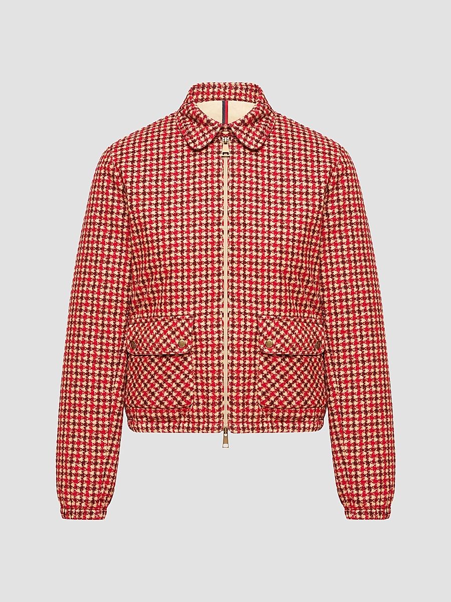 Women's Lanset Puffer Shacket in Velvet - Red - Size XL