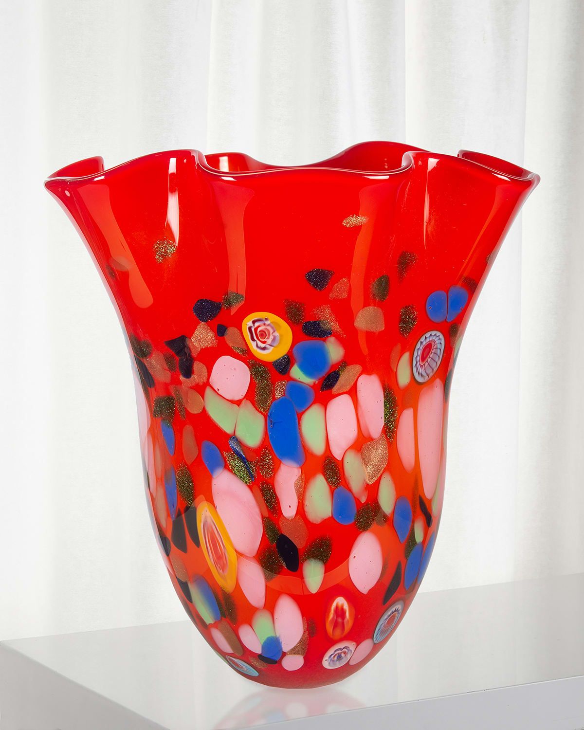 Alton Trial Art Glass Vase