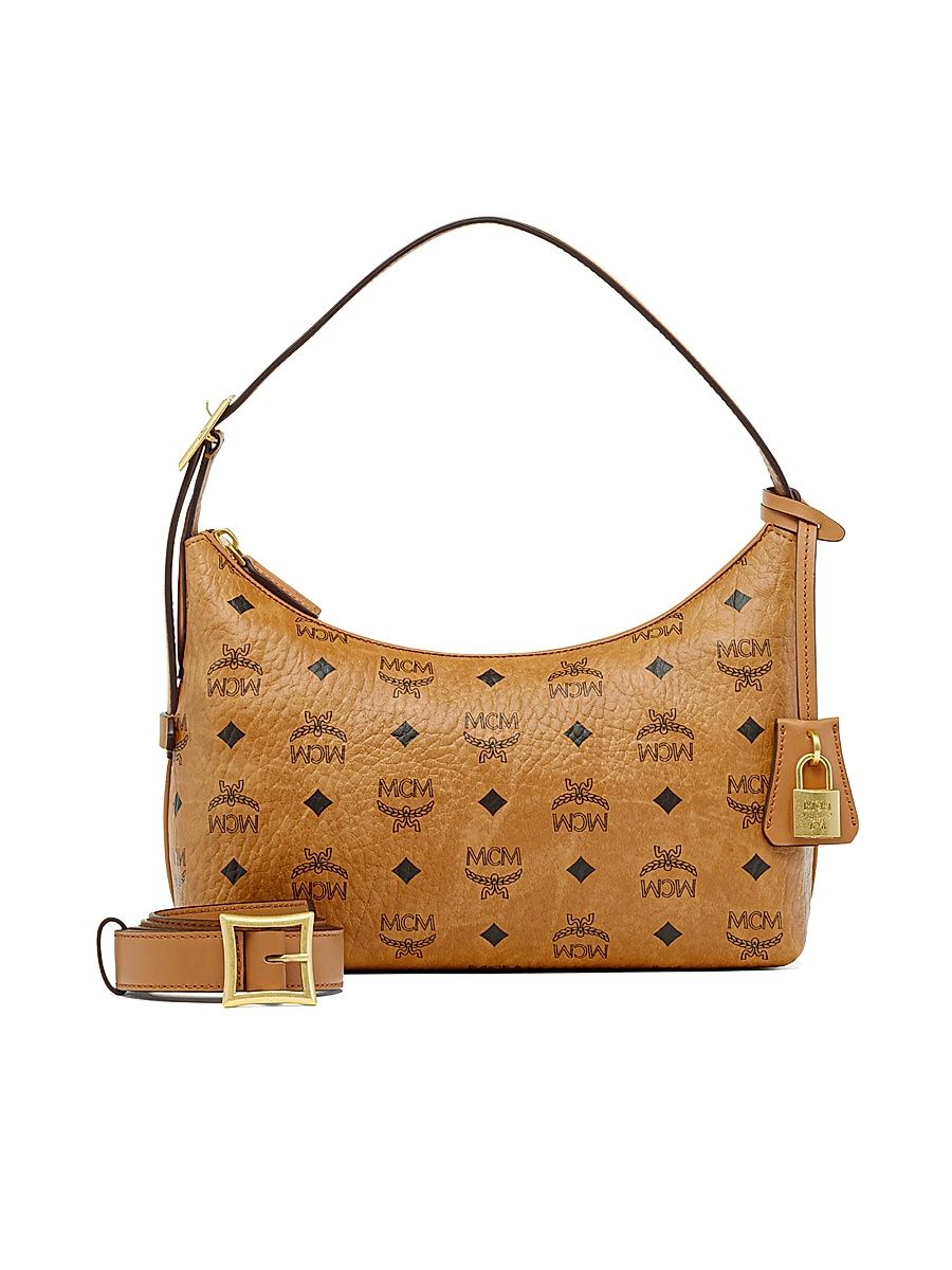 Women's Aren Small Hobo Crossbody Bag - Cognac