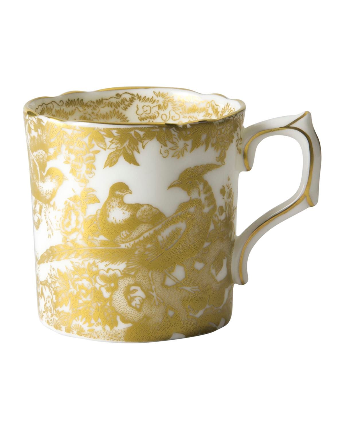Aves Gold Coffee Cup