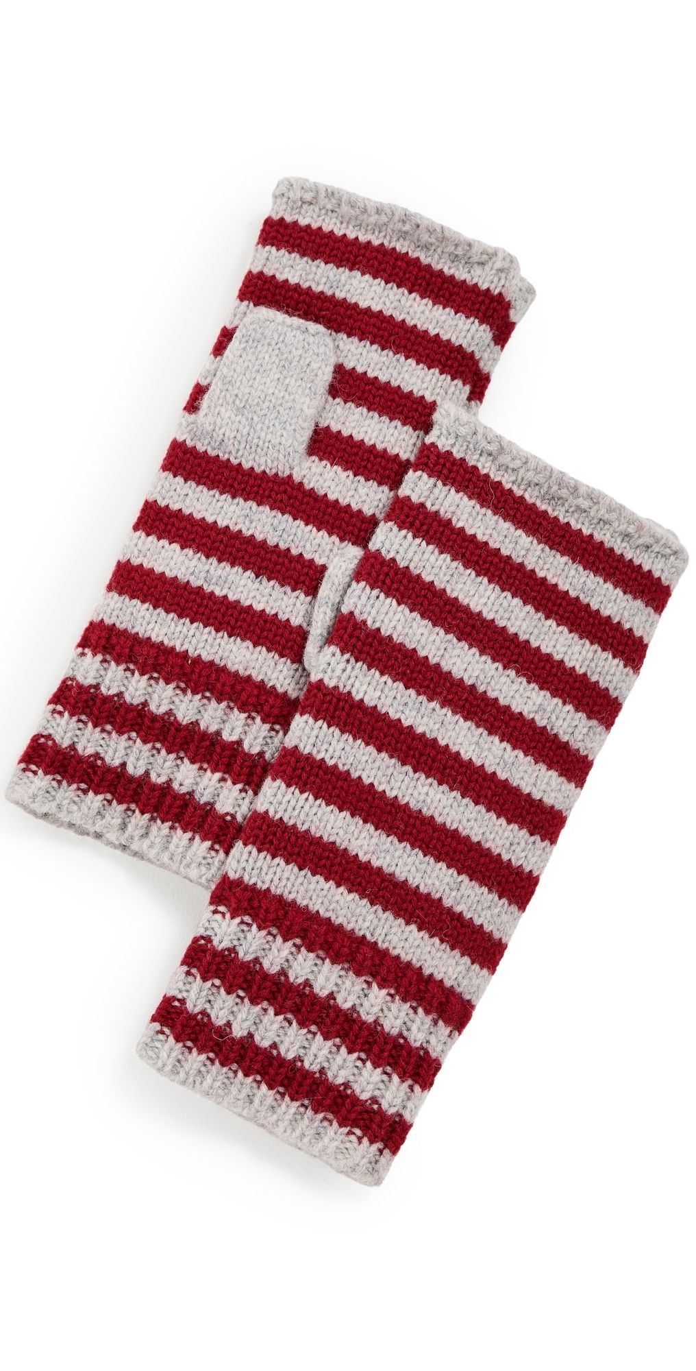 Damson Madder Stripe Mittens Multi One Size