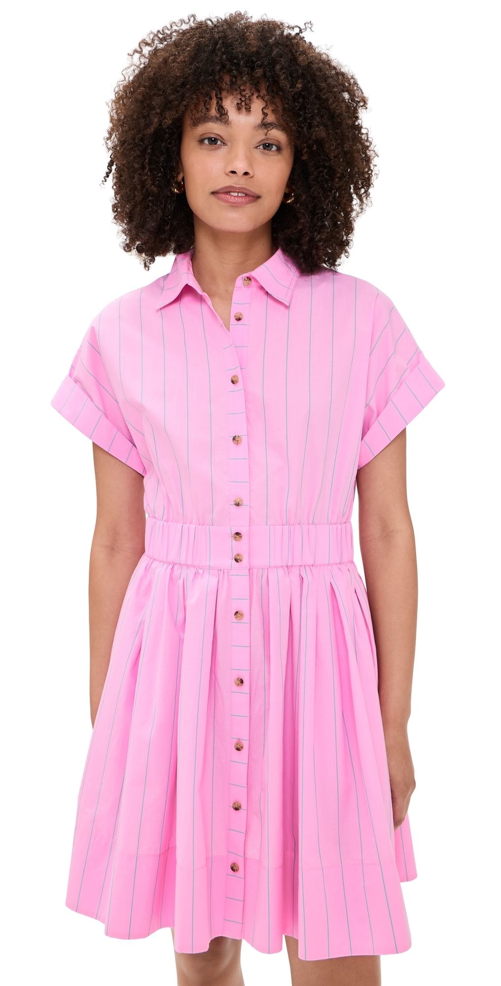 Hunter Bell Howard Dress Watermelon Stripe M