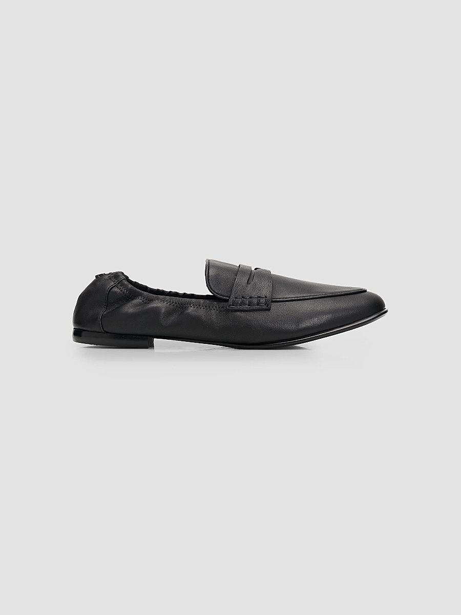 Women's Danna Leather Loafers - Black - Size 8