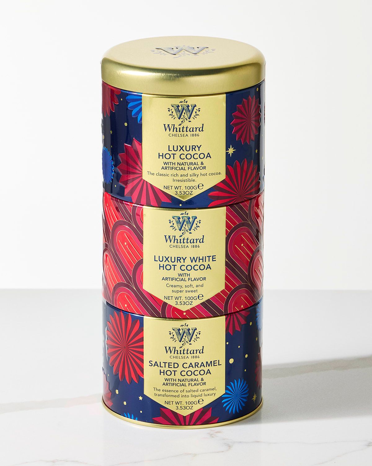 Hot Chocolate Tin Trio Gift Set