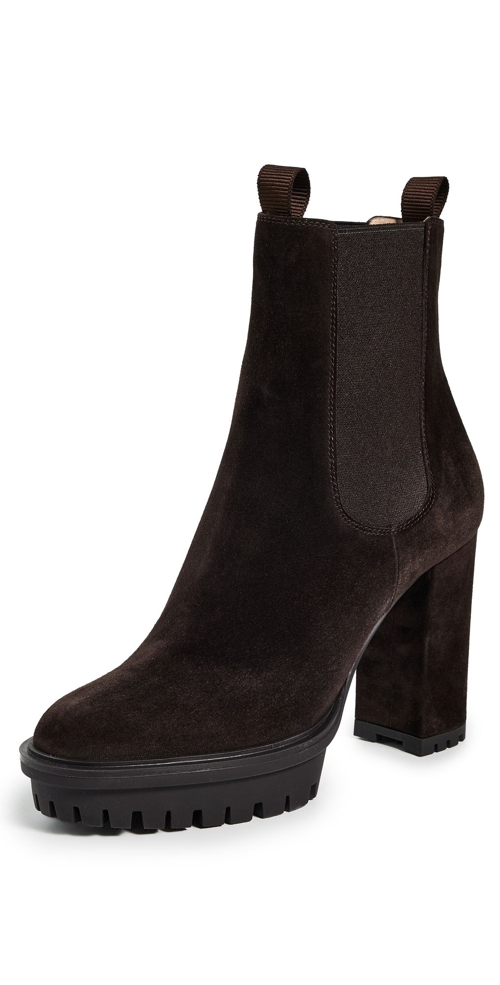 Gianvito Rossi Camoscio Stivale Boots Moka 37.5