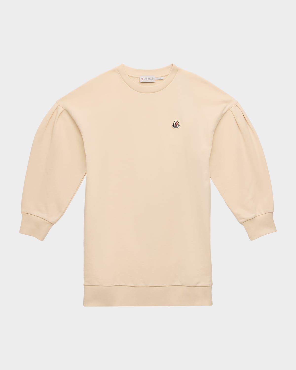 Girl & apos;s Cotton Sweatshirt Dress, Size 8-10