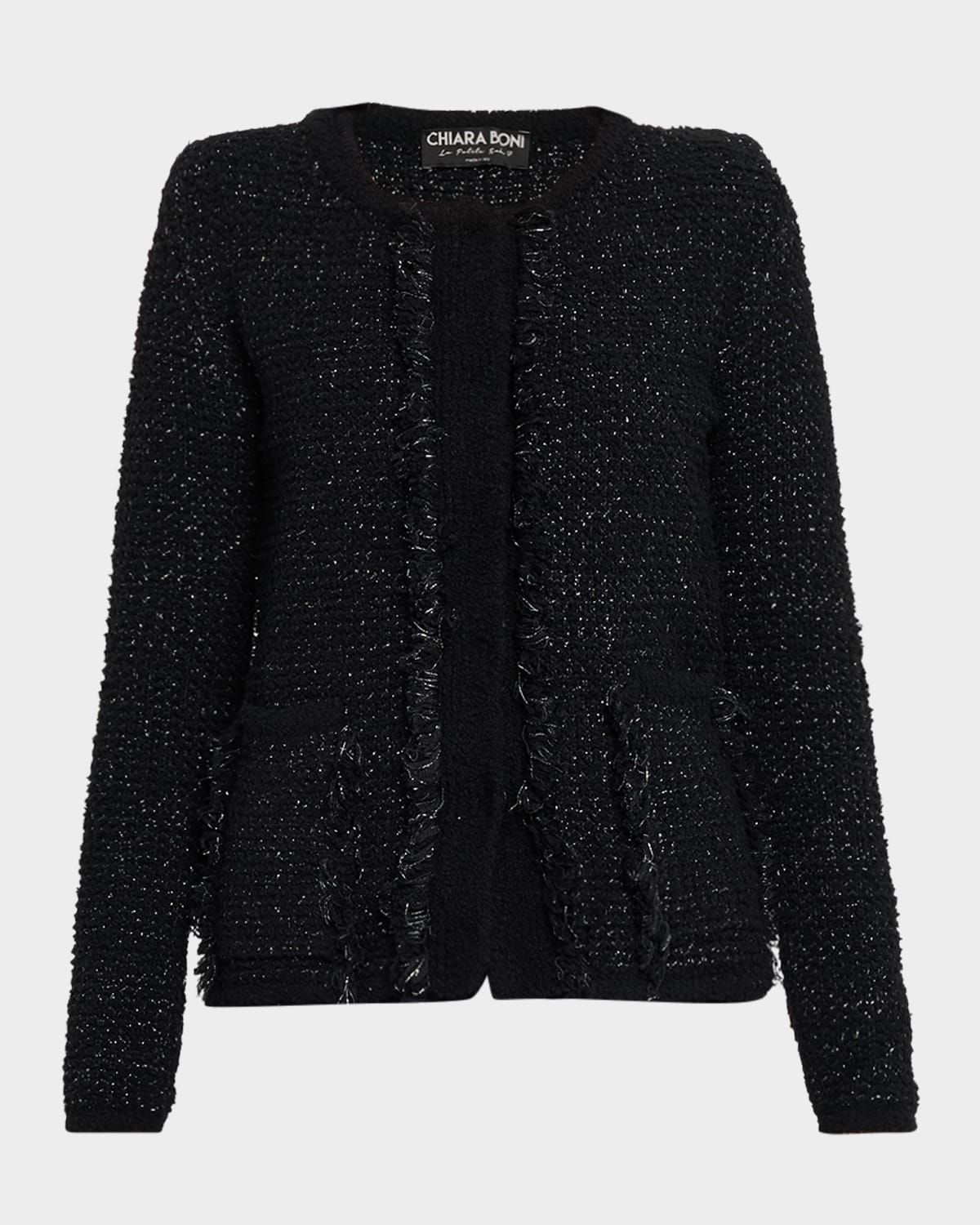Borant Shimmer Knit Cardigan
