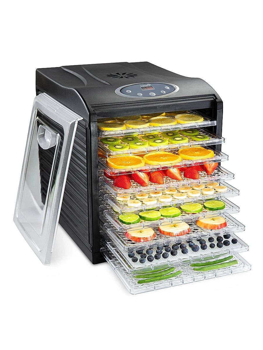 9 Tray Food Dehydrator Machine - Black