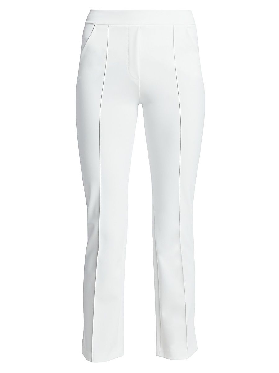 Women's Nuccia Stretch Jersey Crop Pants - White - Size 0