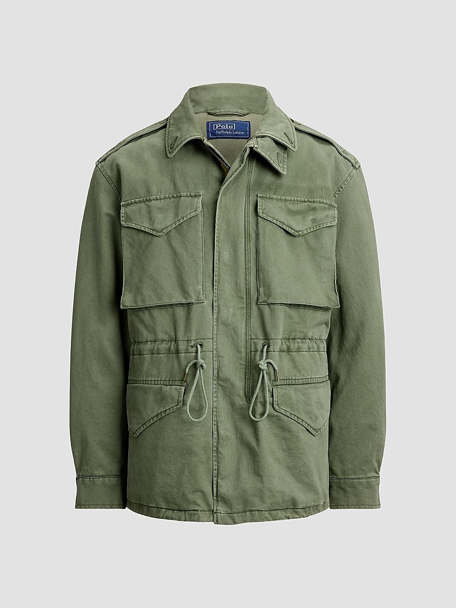 Men's Big & Tall Field Jacket - Mint Olive Washed - Size XXL