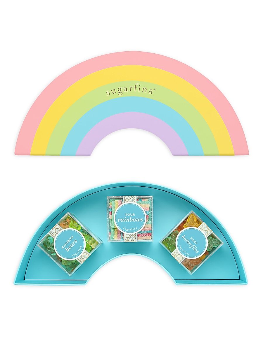 Rainbow 3-Piece Candy Set - Blue