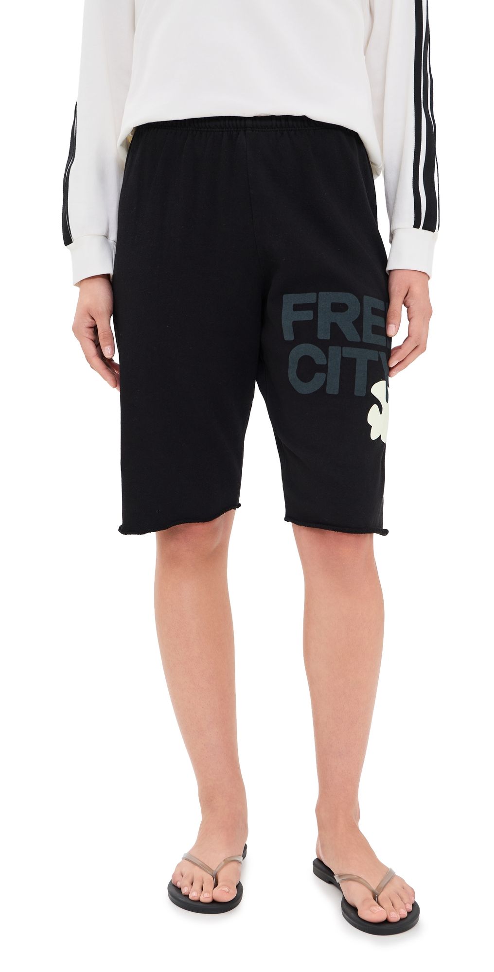 FREECITY Sweat Shorts Blackspace XS