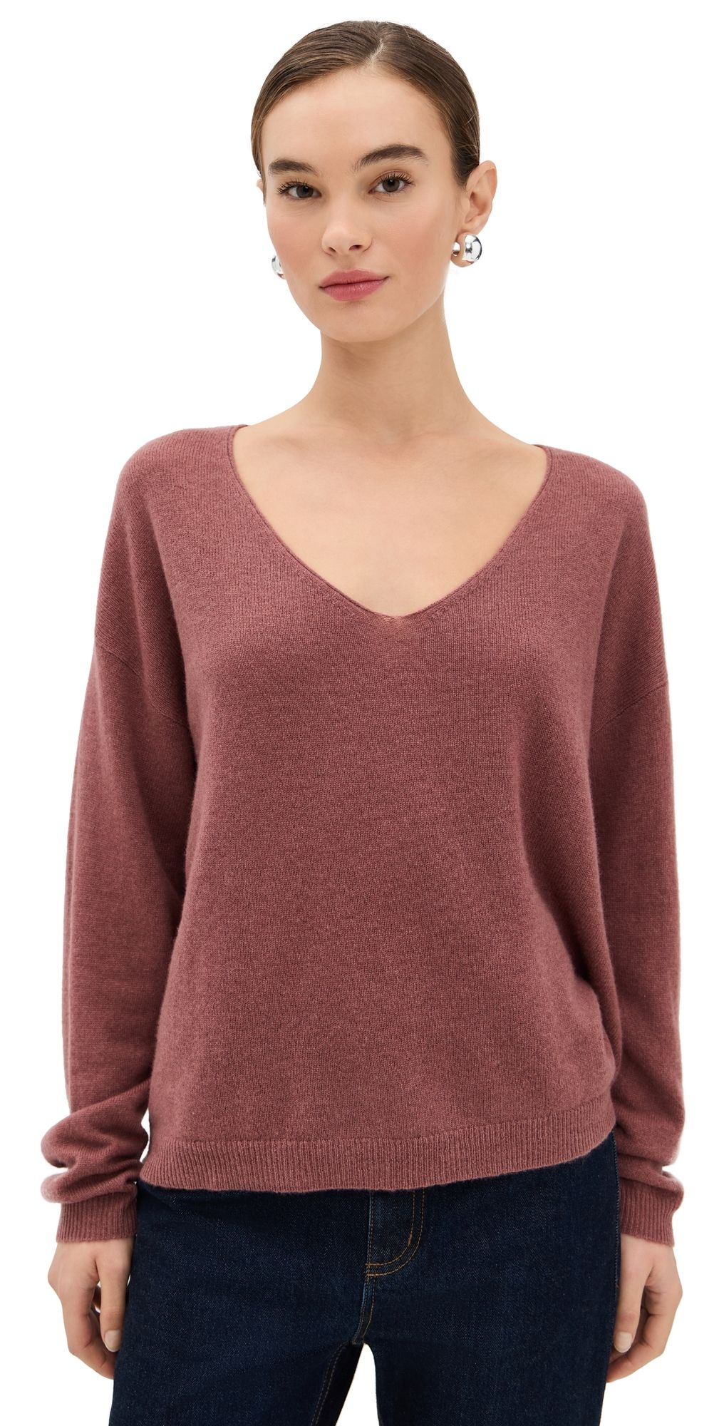 Le Kasha Tibet Cashmere Sweater Mauve S/M