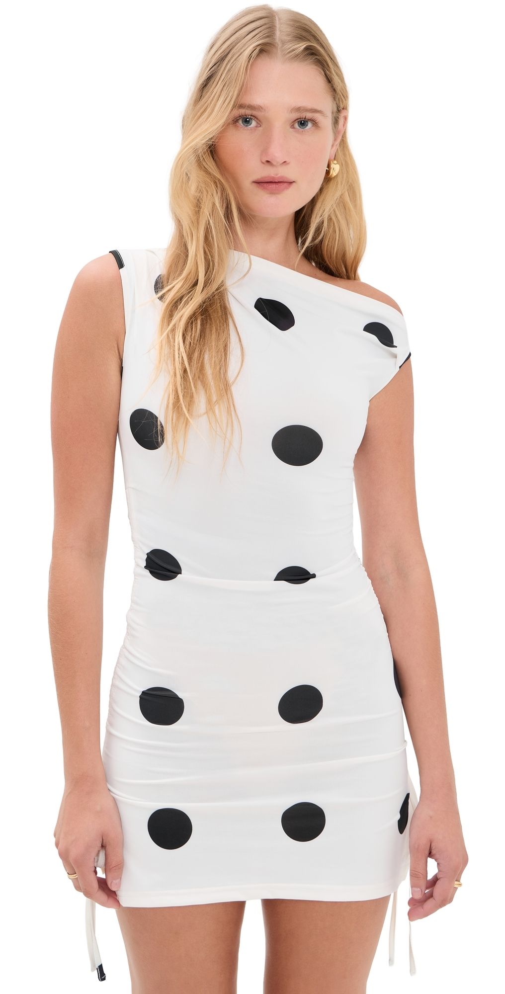 Lioness Original Sin Mini Dress Moonlight Polka S