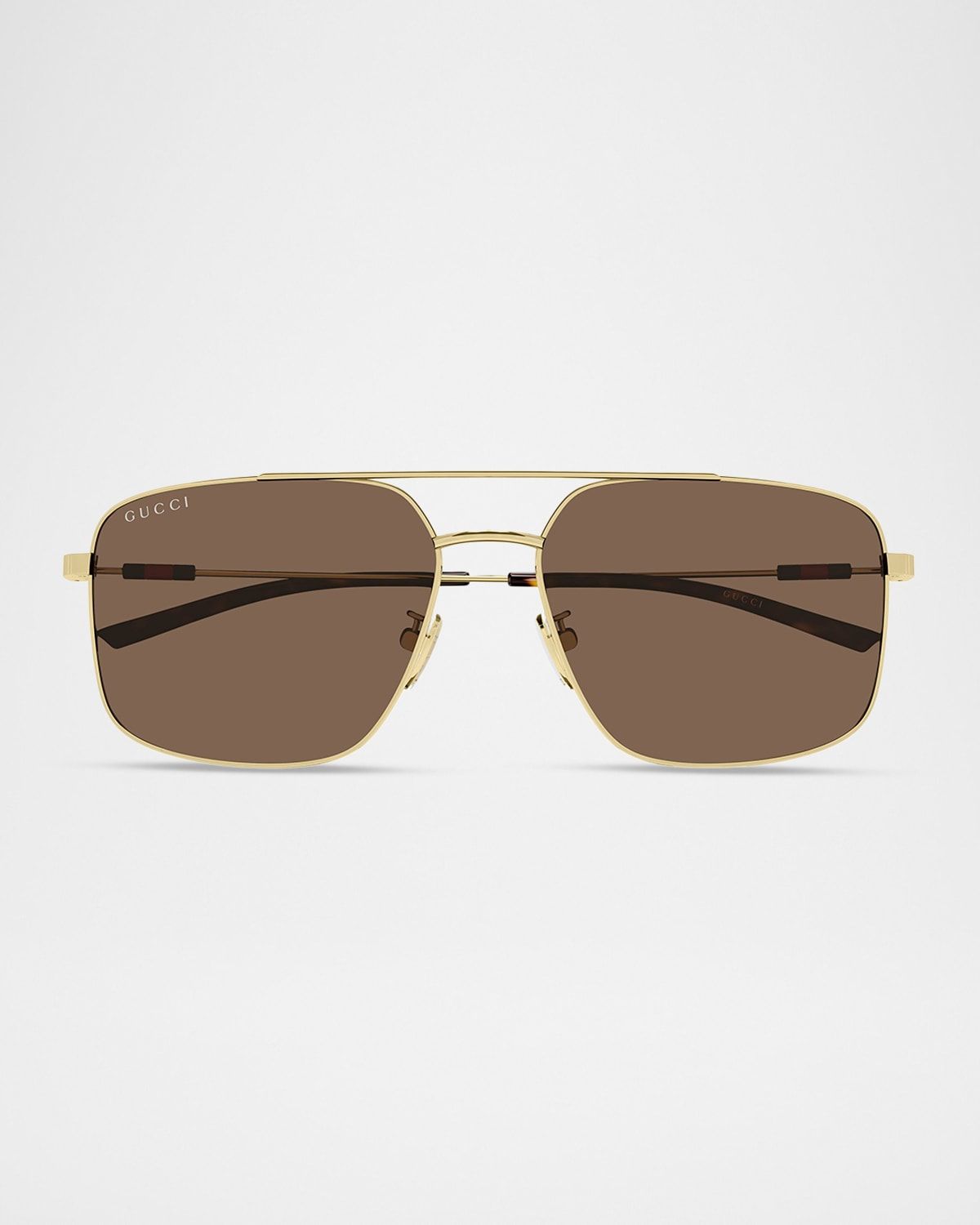 Men & apos;s GG2096SA-004 Metal Rectangle Sunglasses