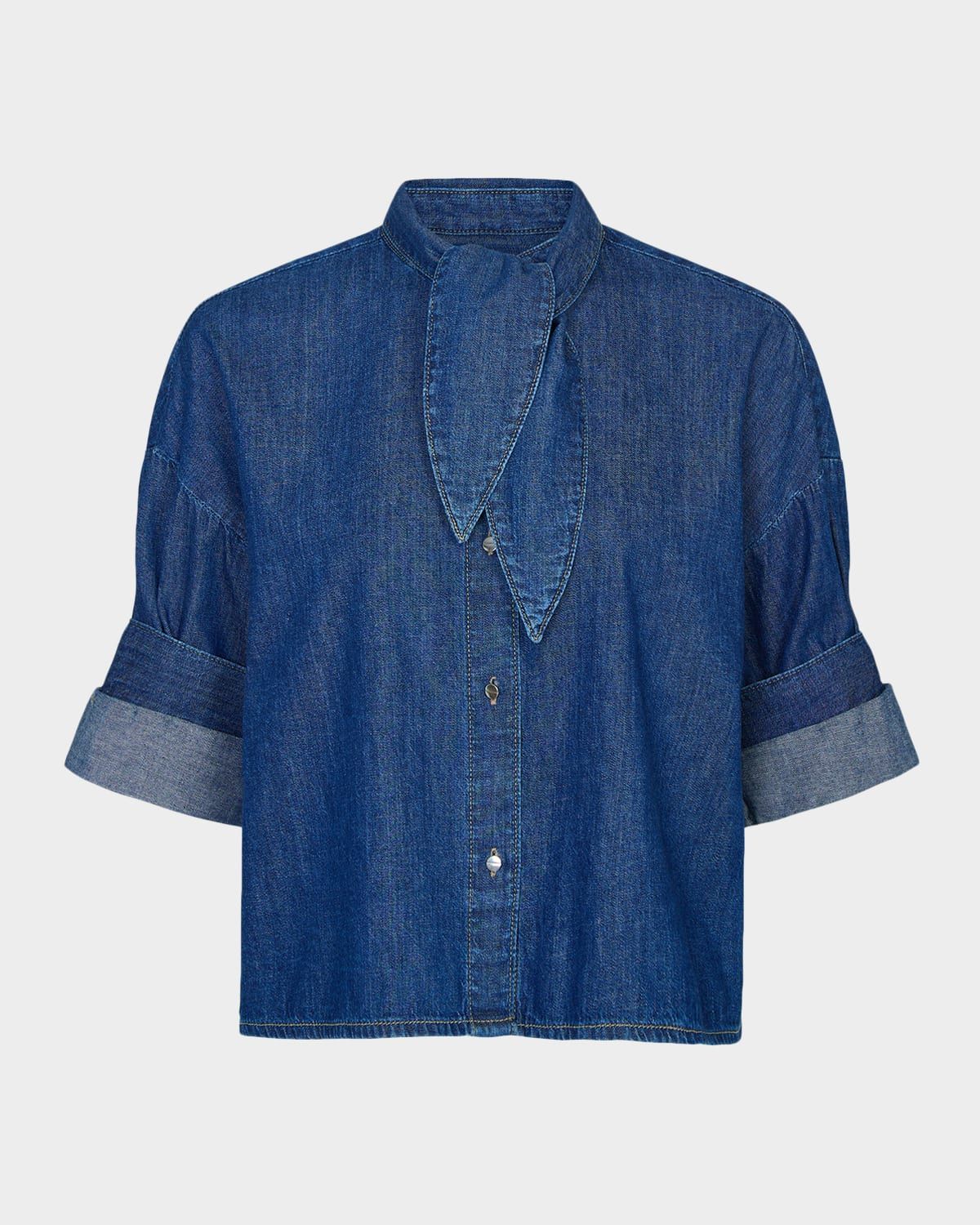 Tie One On Denim Shirt