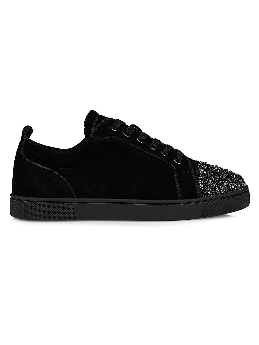 Men's Louis Jr P Perla Low-Top Sneakers - Black - Size 7