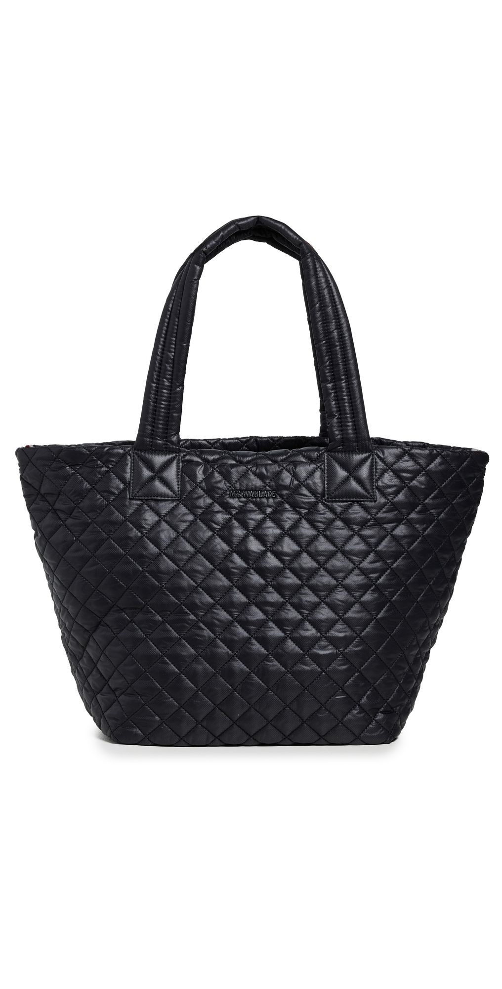 MZ Wallace Medium Metro Tote Deluxe Black One Size