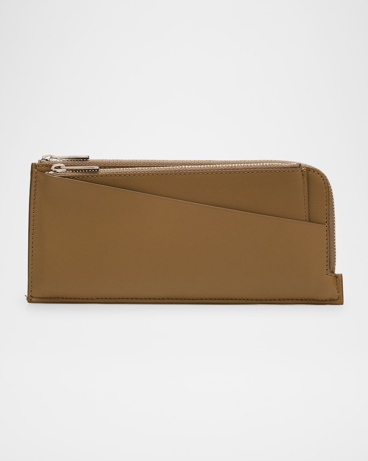 Long Wallet in Smooth Box Calf Leather