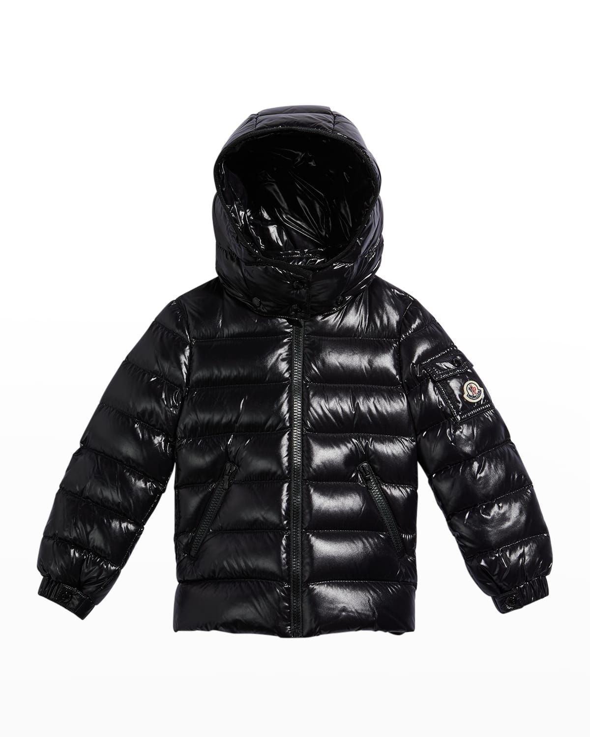 Girl & apos;s Bady Quilted Logo Jacket