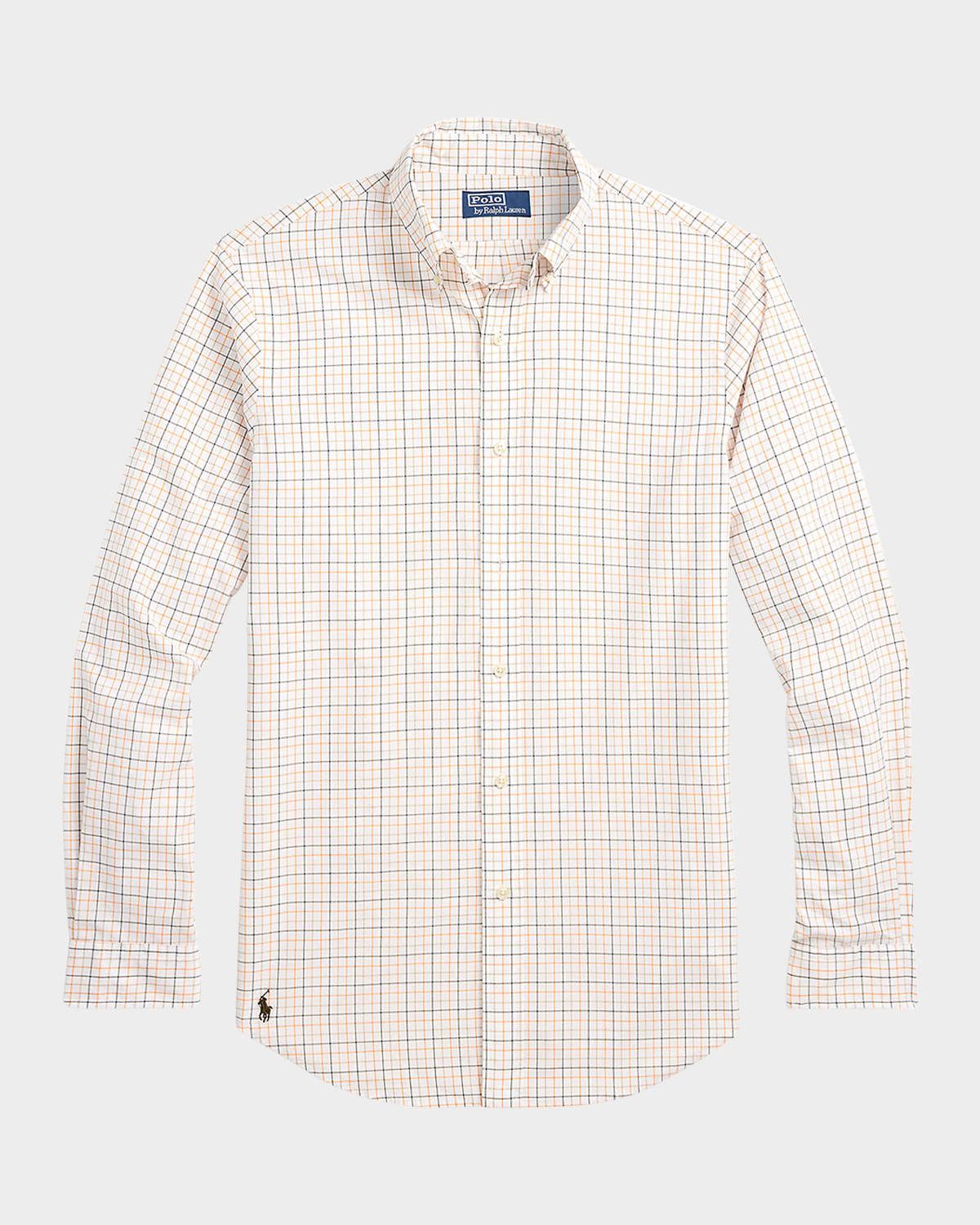 Men & apos;s Classic-Fit Tattersall Poplin Shirt