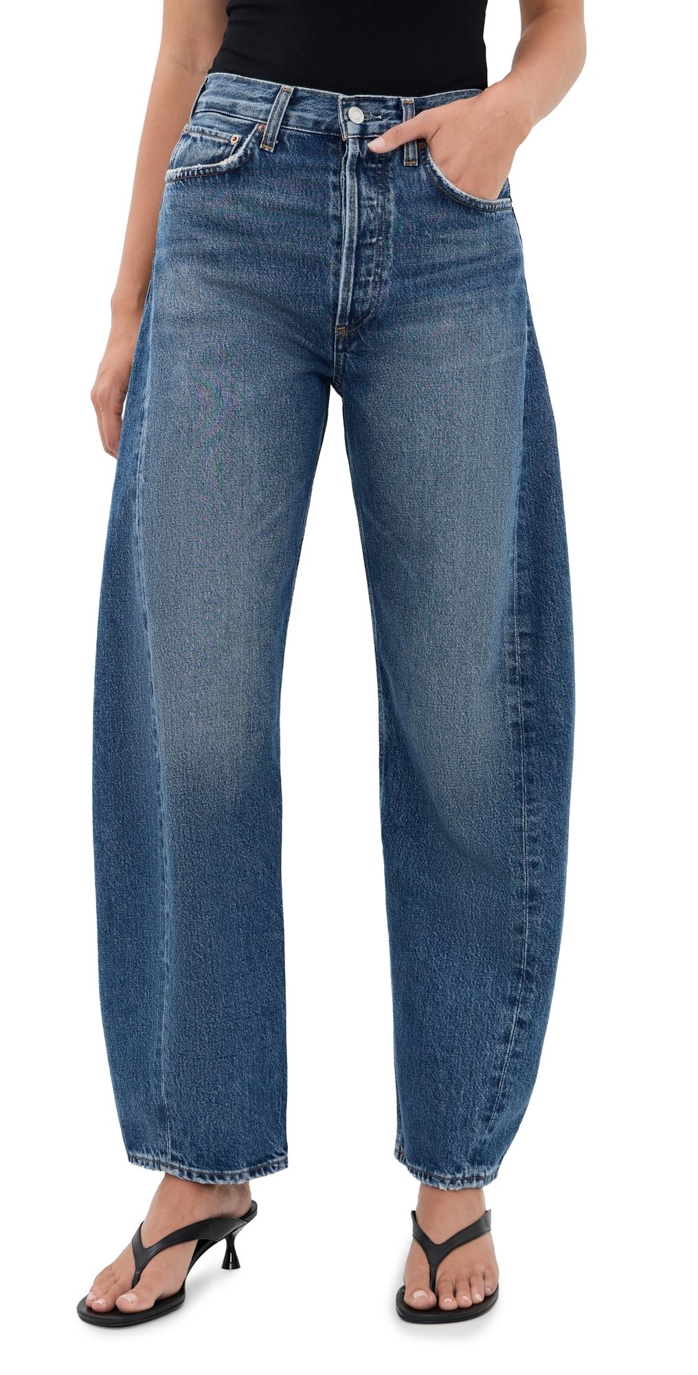 AGOLDE Luna Pieced Jeans Logical 25