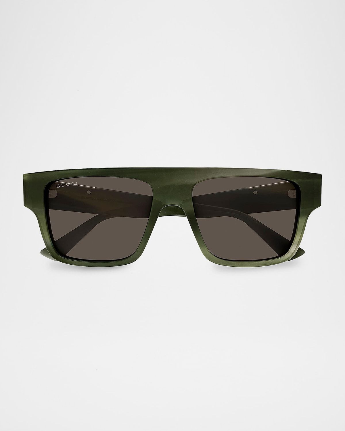 Men & apos;s Subtle Web 53mm Square Acetate Sunglasses