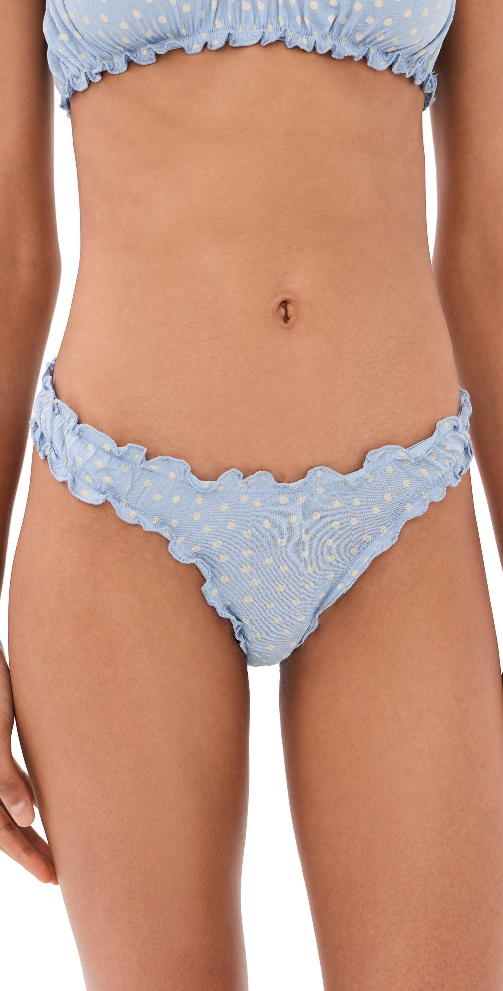 Only Hearts Pearl Thong Cascade Polka Dot S