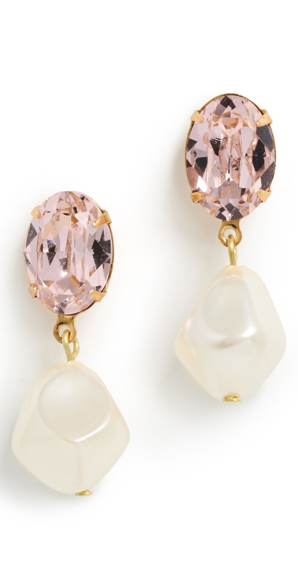 Jennifer Behr Tunis Earrings Antique Rose One Size