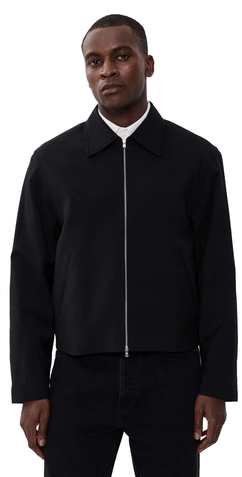 Our Legacy Wool Mini Jacket Black Worsted Wool 52