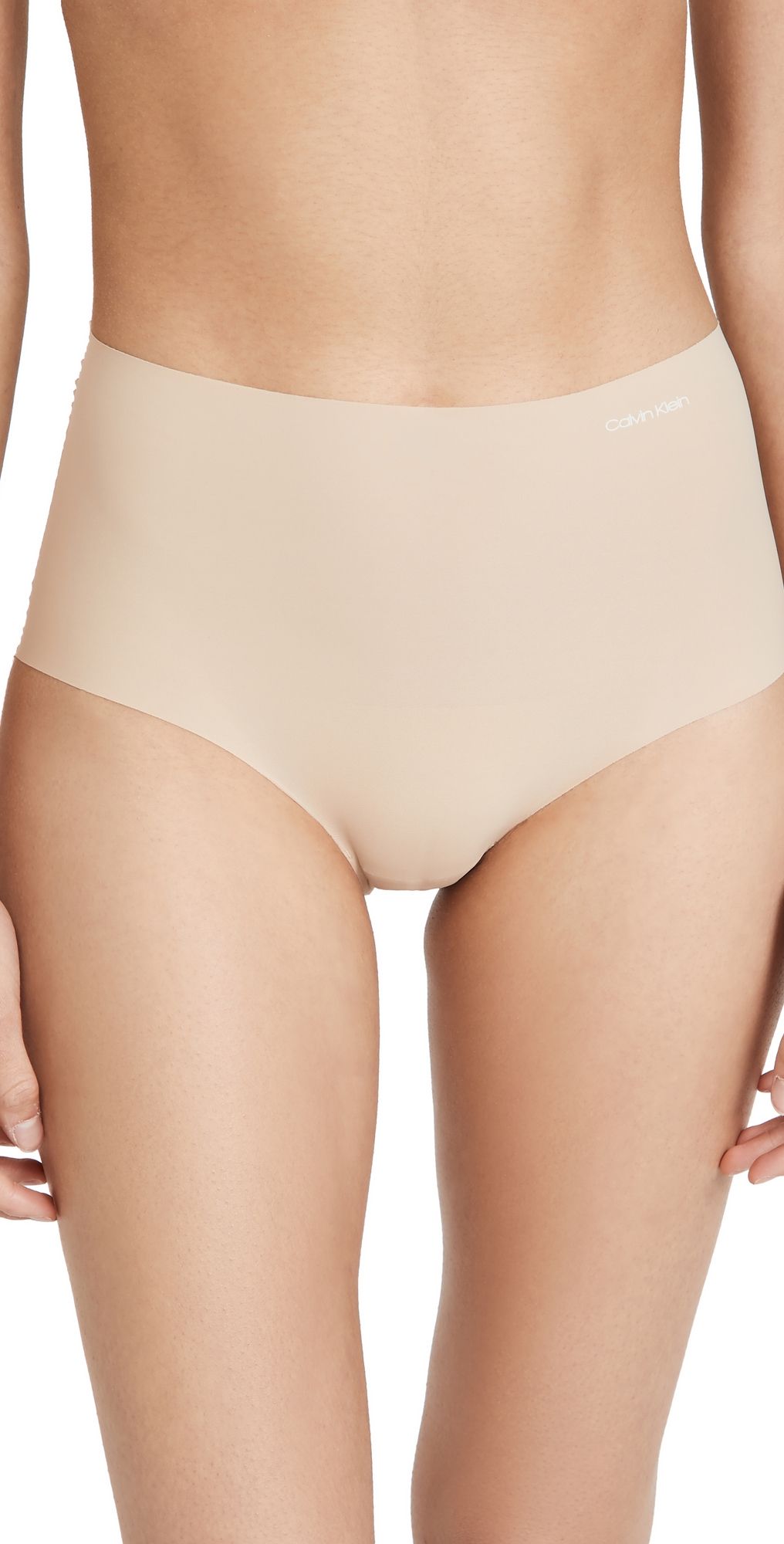 Calvin Klein Underwear Invisibles Le High Waist Hipster Panties Bare 830 XS
