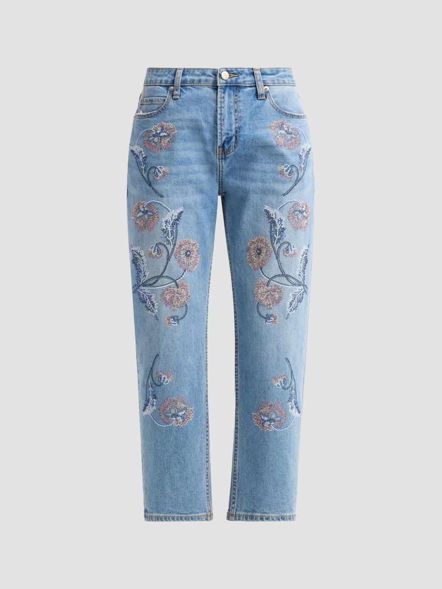 Libertine Women's Montecito Boyfriend Jeans - Washed Blue - Size Small