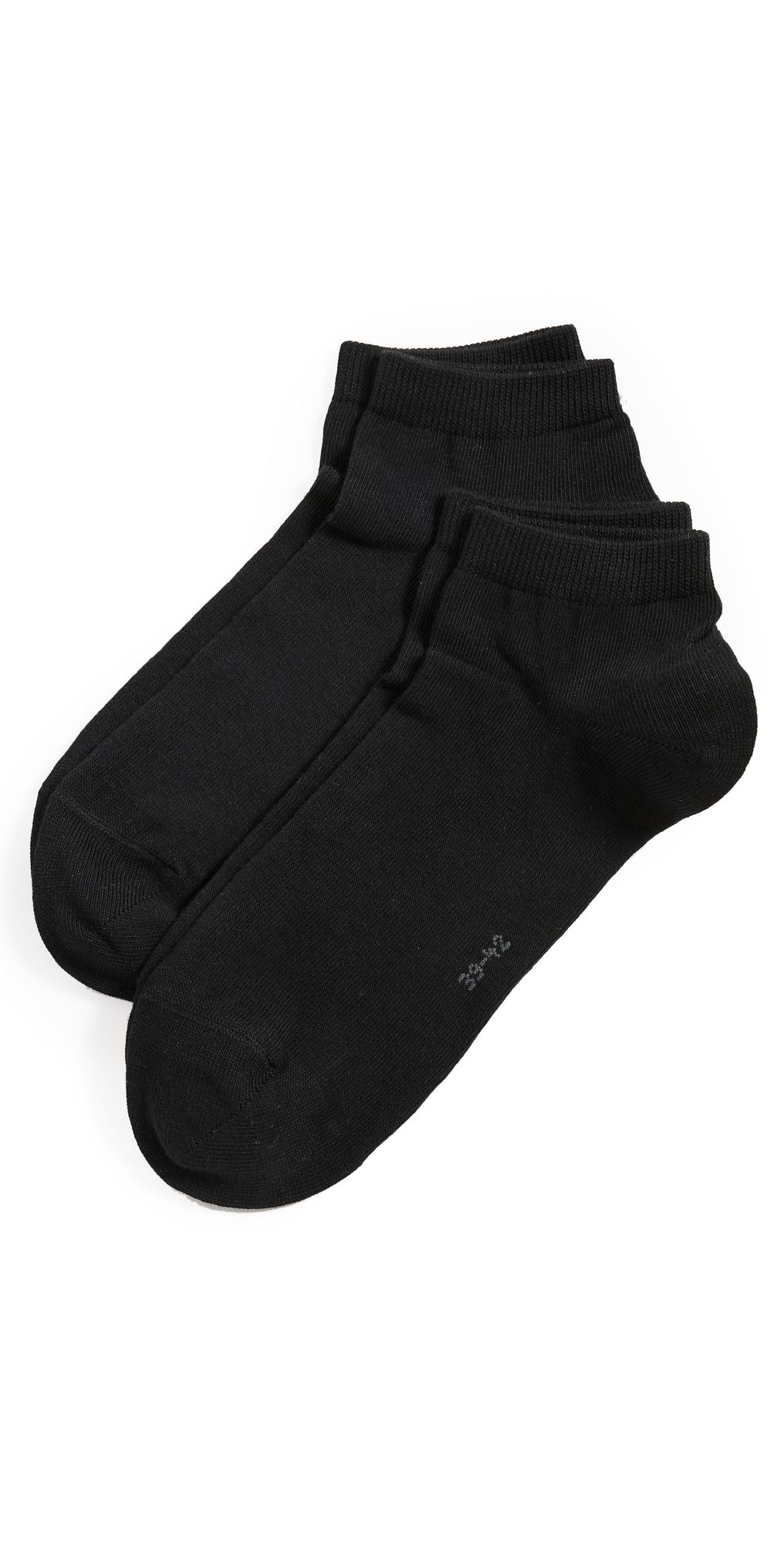 Falke 2 Pack Happy Sneaker Socks Black 43-46