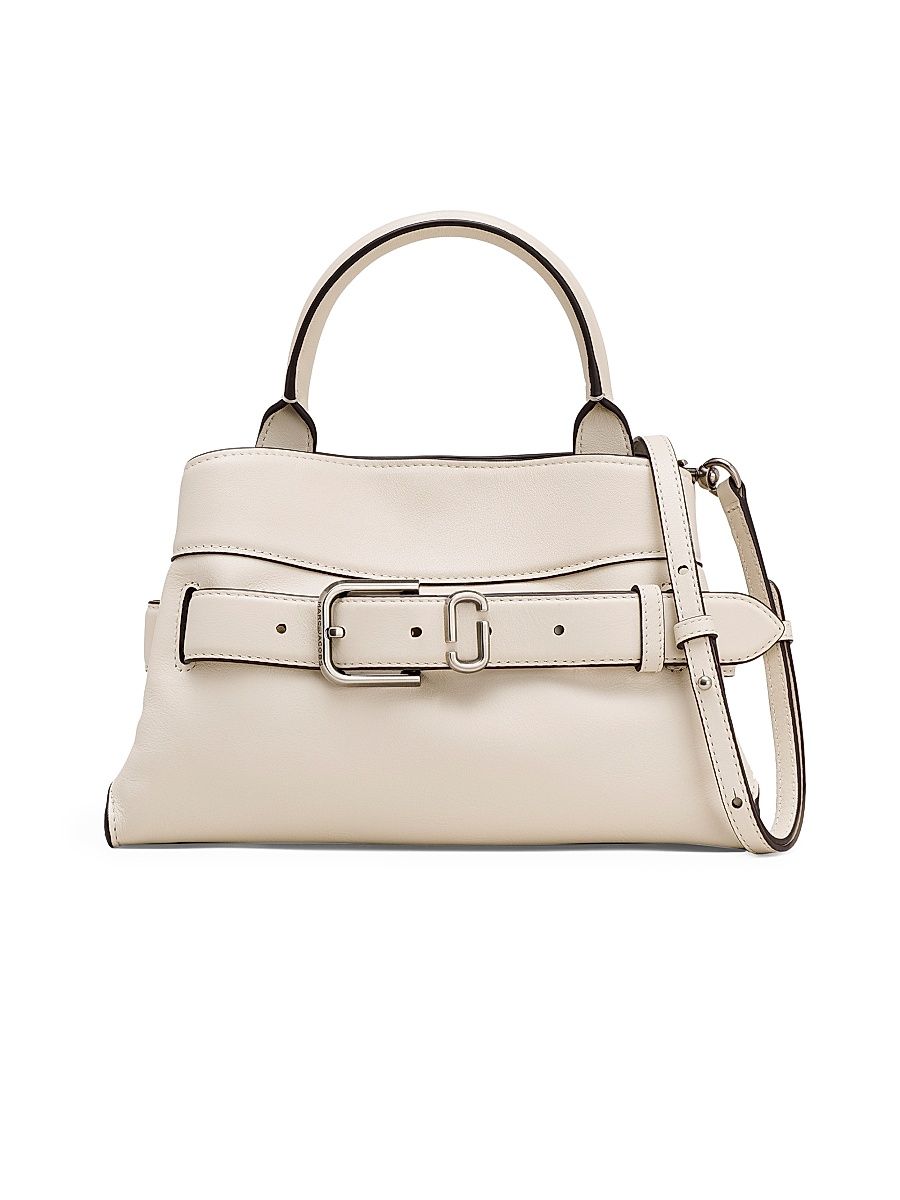 Women's The Small Dakota Leather Satchel - Cloud White
