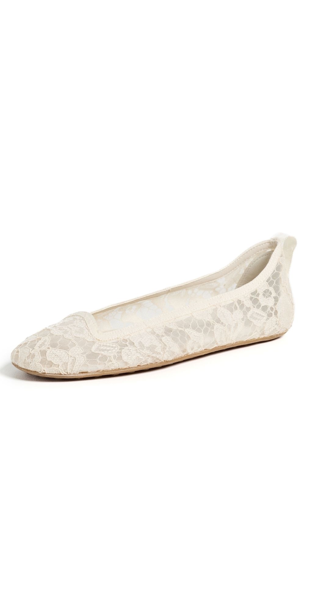 Brave Pudding Lace Lights Flats Cloud 8