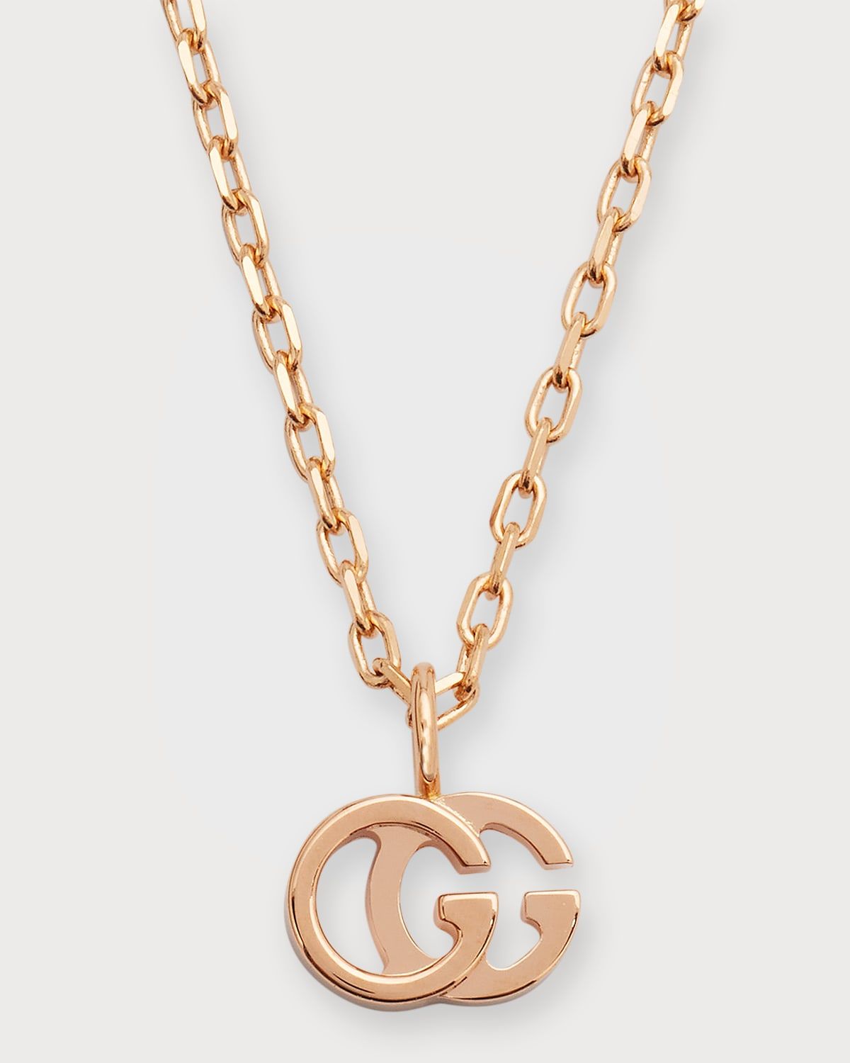 18K Yellow Gold GG Running Necklace