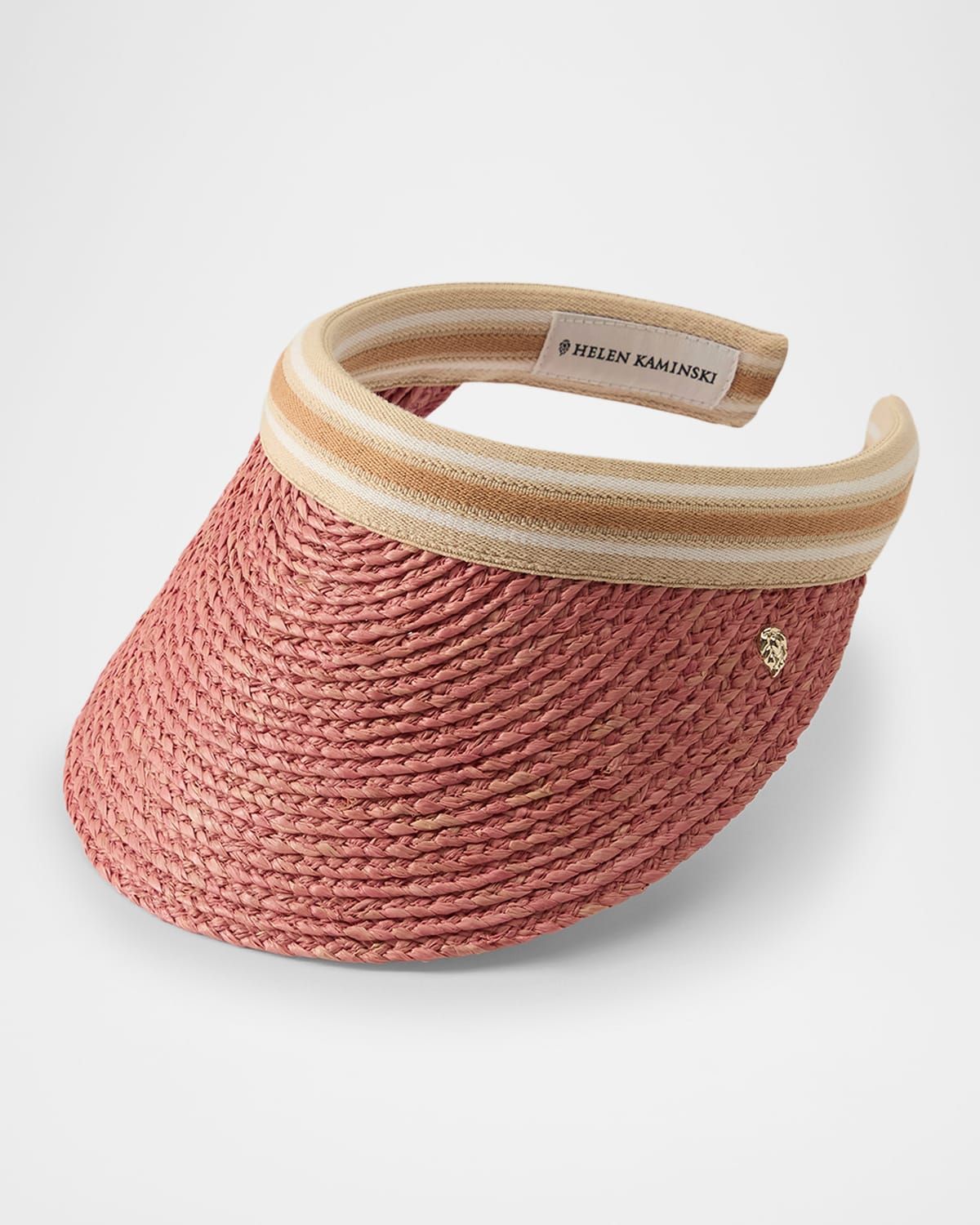 Bianca Classic Slide-On Raffia Visor