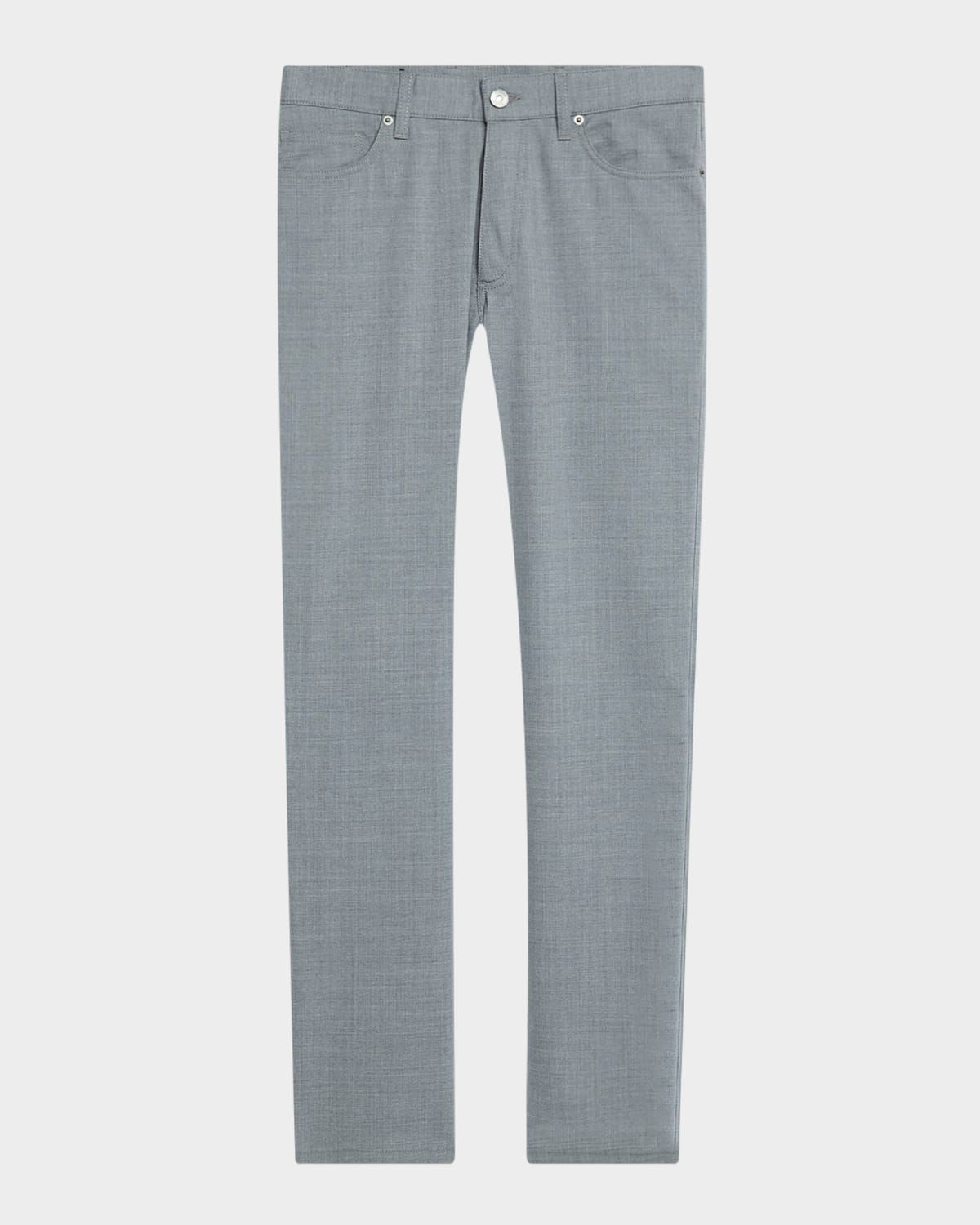 Men & apos;s Wool Five-Pocket Pants