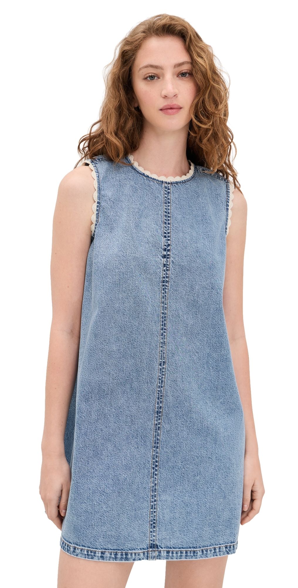 FRAME The Crochet Tide Dress Dawn L