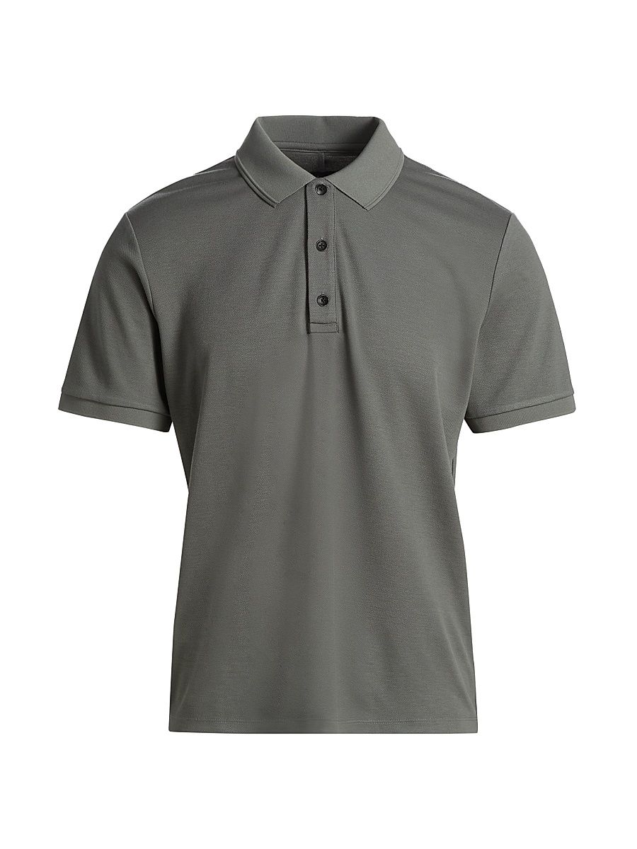 Men's K-P Slim-Fit Polo Shirt - Grey Mist - Size XXL