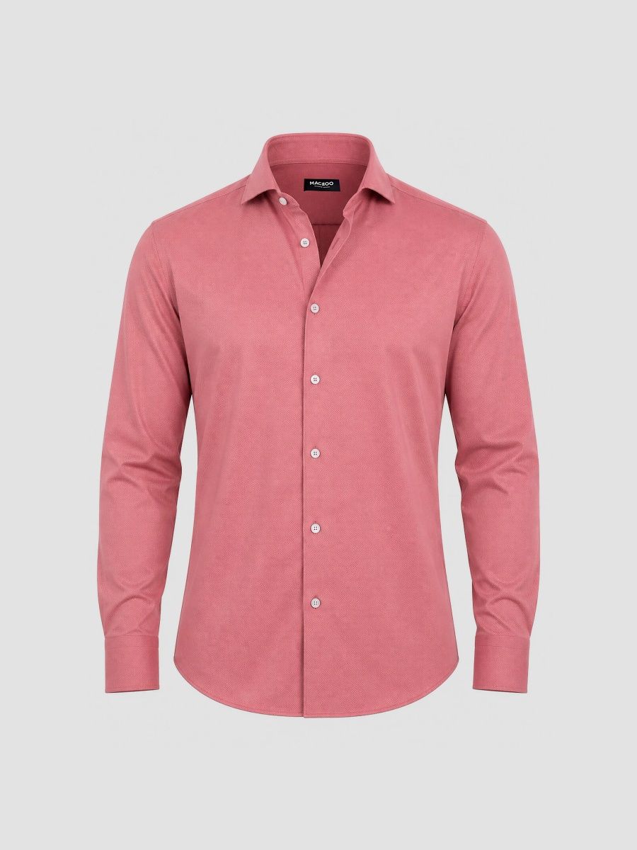 Maceoo Men's Einstein Stretch Shirt - Pink - Size XXXL