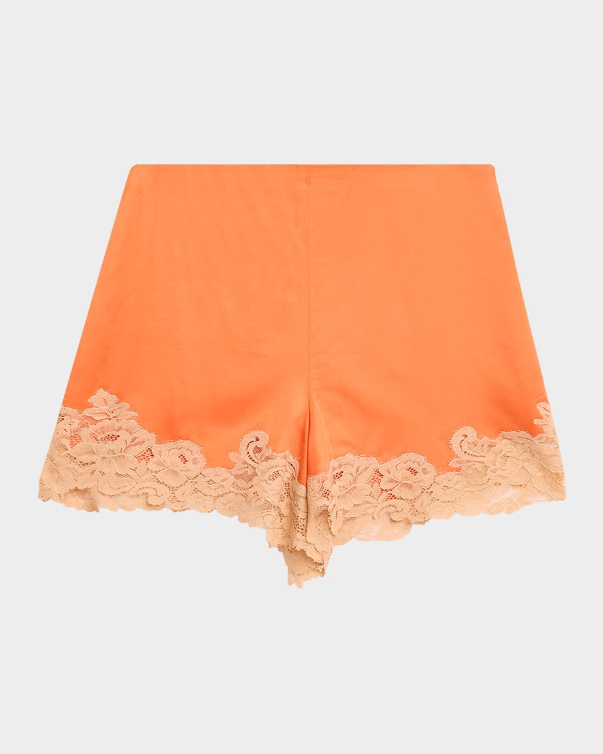 Pipa Satin and Lace Shorts